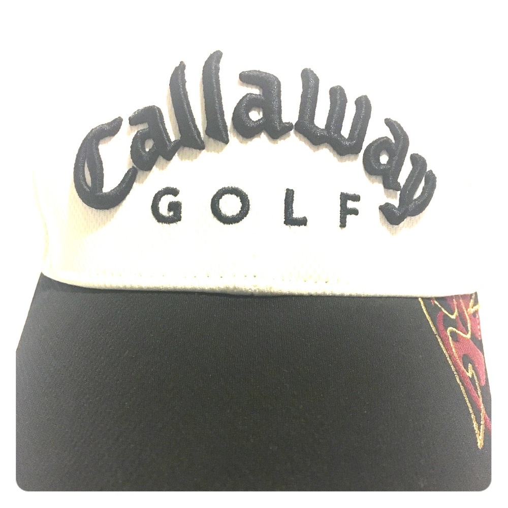 Hat Golf Cap White Diablo Tour